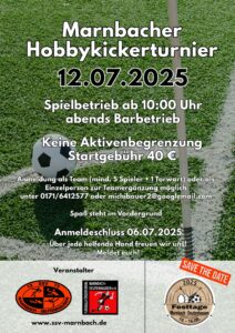 marnbacher hobbykickerturnier poster